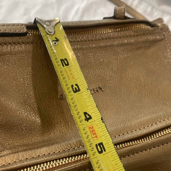 Givenchy Pandora Mini crossbody bag golden brown - Picture 12 of 17
